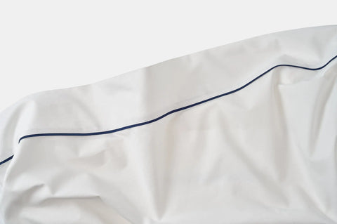 100% Cotton Bed Sheet Set with Piping – USA-Made Luxury Sheets | Crisp, Cool, & Elegant Design American Blossom Linens  Bed Sheets