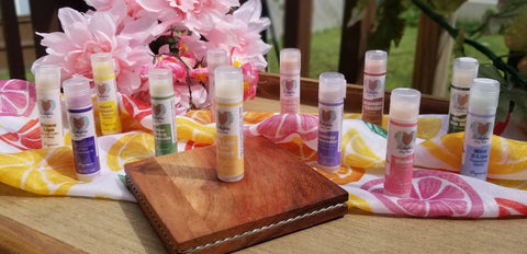 15 Gram Lemony Lavender Lip Balm – Organic Moisturizing Lip Care | Bathsheba Body Works | Made in USA Bathsheba Body Works 