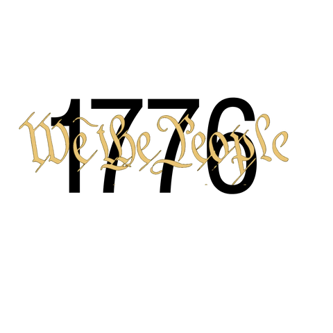 1776 We The People Organic Cotton Patriotic Unisex T-Shirt – Made in USA Suede Kloth 