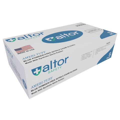 USA-Made Nitrile Gloves – 6 Mil | Chemo-Rated & FDA 510k Approved | Latex-Free, Powder-Free Altor Safety  Nitrile Gloves