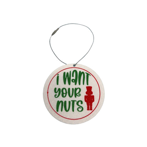 Funny Gag Gift Christmas Ornament | Perfect Dirty Santa Gift Holiday Ornament | Made in USA Chatelet Manufacturing 