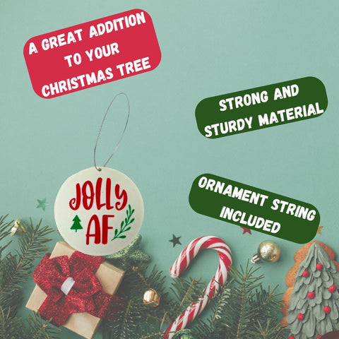 Funny Gag Gift Christmas Ornament | Perfect Dirty Santa Gift Holiday Ornament | Made in USA Chatelet Manufacturing 