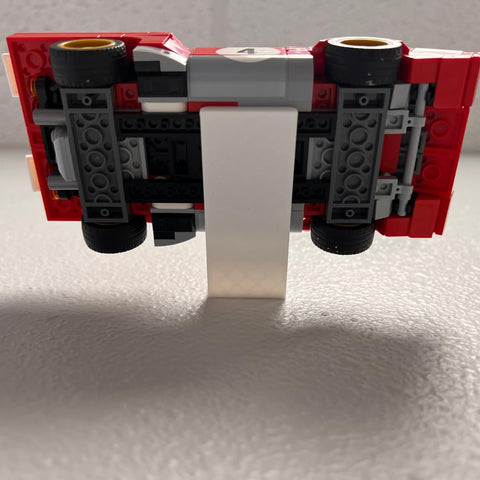 Lego Speed Champion Compatible Side Car Wall Mount – Durable Display Shelf | Made in USA Chatelet Manufacturing 