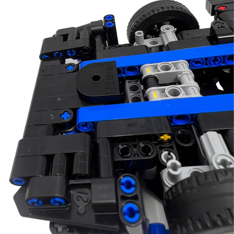 Lego Technic Vertical Chassis Car Display Mount – Wall Rack Holder | Made in USA Chatelet Manufacturing 