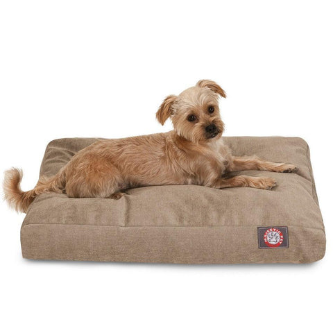 Villa Premium Rectangle Dog Bed – Plush Support Cushion | Made in USA Majestic Pet 