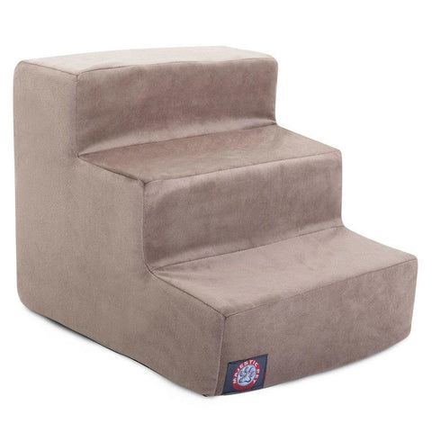 Majestic Pet Suede 3 Step Mobility Stairs – Soft Non-Slip Pet Steps | Made in USA Majestic Pet 