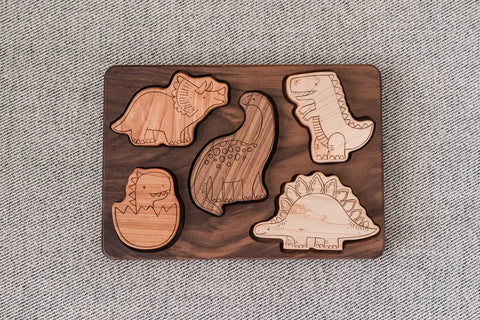 7x10 Inch Hardwood Toddler Puzzle Set – Educational Alphabet Toys for Fine Motor Skills | Made in USA Lanz Co Woodworking  Toys & Games