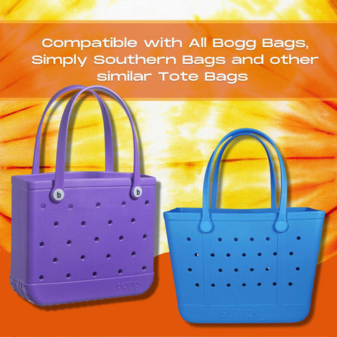 Blue Pom Pom Cheerleading Charm – Bogg Bag Accessory | Manufactured in USA Chatelet Manufacturing 