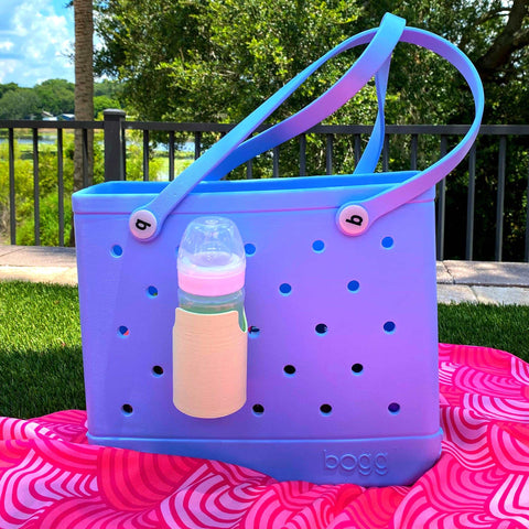 Can Drink and Water Bottle Holder Charm – Tote Bag Accessory for Bogg Bags | Made in USA Chatelet Manufacturing 