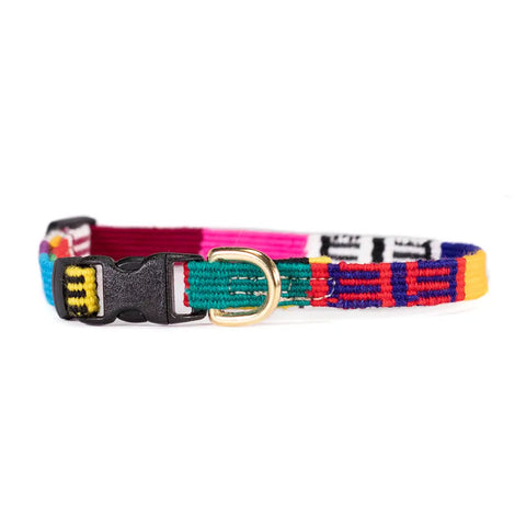 A Tail We Could Wag Side-Release Extra Small Dog or Cat Collar - Traditional Auburn Leathercrafters  item