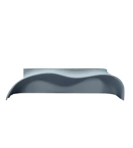 Abstract Wavy Aquarium Viewing Tunnel – Under-Substrate Hideout | Made in USA Chatelet Manufacturing 