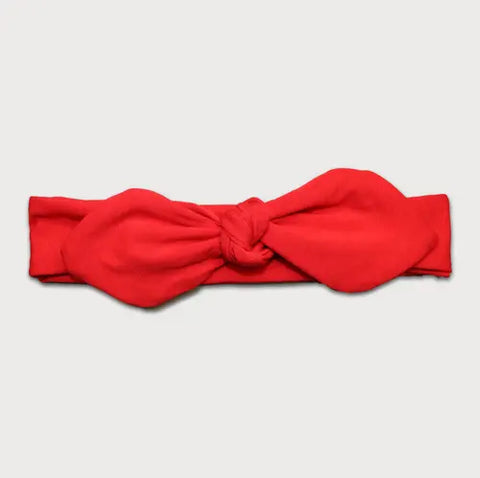Adjustable Knotted Bow Headband – Handmade Comfort Accessory | Made in USA Goodnighties  item
