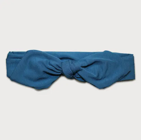 Adjustable Knotted Bow Headband – Handmade Comfort Accessory | Made in USA Goodnighties  item