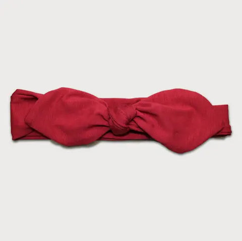 Adjustable Knotted Bow Headband – Handmade Comfort Accessory | Made in USA Goodnighties  item