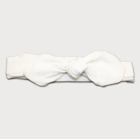 Adjustable Knotted Bow Headband – Handmade Comfort Accessory | Made in USA Goodnighties  item