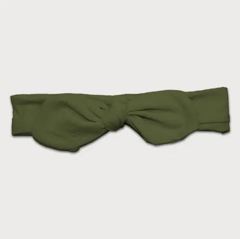 Adjustable Knotted Bow Headband – Handmade Comfort Accessory | Made in USA Goodnighties  item