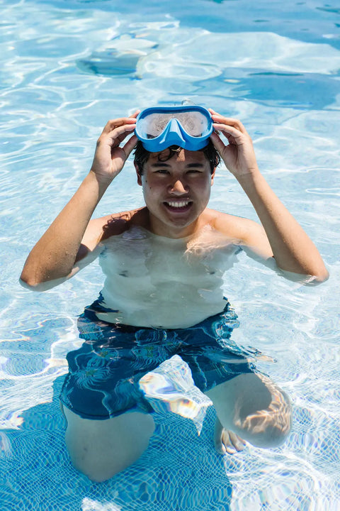Adult Tie Dye Swim Goggles – Anti-Fog Clear Lens – Silicone Frame Comfort | Assembled in USA Splash Place  Adult Swim Mask
