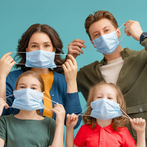 USA-Made ASTM Level 2 Kids Face Masks – 3-Ply Surgical Grade | 50 Pack | FDA Approved Altor Safety  Disposable Face Masks