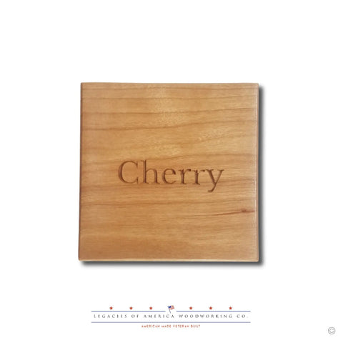 American Flag With Firefighter Cross Challenge Coin Display – Walnut & Cherry Wood Rack | Made in USA Legacies of America Woodworking Company  Challenge Coin Display