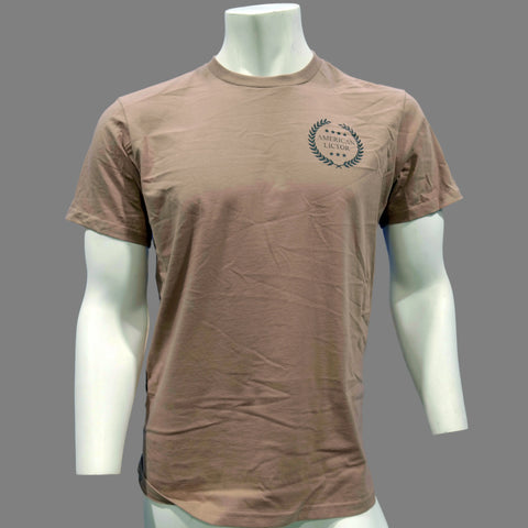 American Lictor Laurel Logo T-Shirt – Premium American Cotton Top | Made in USA Apparel American Lictor  T-Shirt