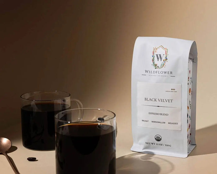 BLACK VELVET | ESPRESSO Wildflower Coffee Company  Coffee