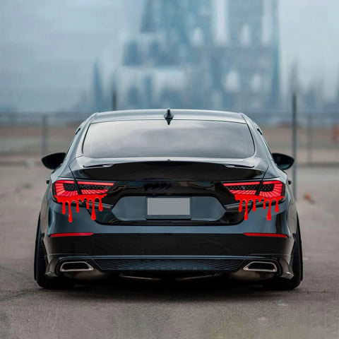 Blood Drip Bumper Sticker – Bold Car Decal | Made in USA Chatelet Manufacturing 