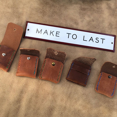 Handmade Leather Coin Pouches – Durable Stitching – Texas Crafted | Made in USA Sully + Proper Supply 