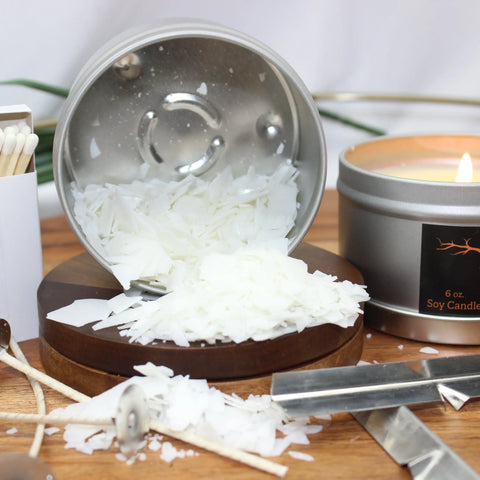 Campfire Marshmallow Soy Candle Tin – 7oz Hand-Poured Home Fragrance – MorninWood Candles | Made in USA MorninWood Candles  Candles