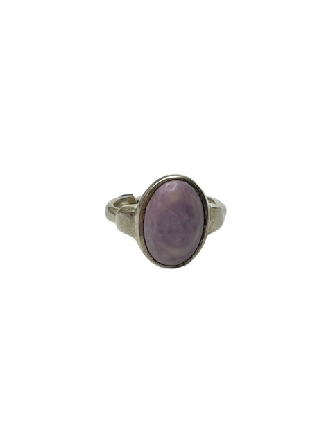 Captivating Amethyst: Sterling Silver Ring Michelle Marie Boutique  Rings
