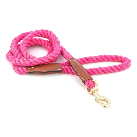 Cotton Rope Leash Auburn Leathercrafters  item