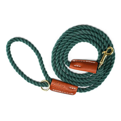 Cotton Rope Leash Auburn Leathercrafters  item