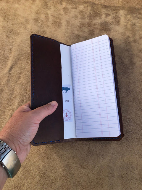Handcrafted Leather Rancher Log Covers – Durable Outdoor Journal Sleeve | Made in USA Sully + Proper Supply 