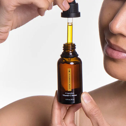 Dark Spot Treatment Superset – Glycolic Acid Vitamin C Retinoid Serum | Made in USA Open Formula  Lotion & Moisturizer