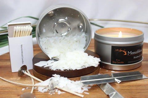 Day at the Spa - Soy Tin Collection MorninWood Candles  Candles
