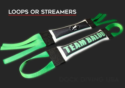 Dock Diving Weighted Bumper Tug – Custom Competition Training Toy | Made in USA Bulletproof Pet Products Inc  DOCK TUG