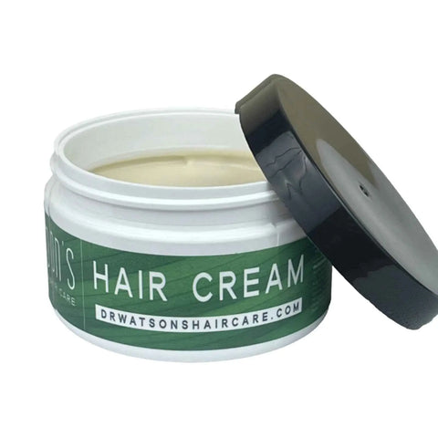 Dr. Watson’s 3.4 Oz Hair Styling Cream – Soft Flexible Hold with Natural Finish | Clean Ingredients | Made in USA Dr. Watson's Hair & Body Care  Hair Styling Cream