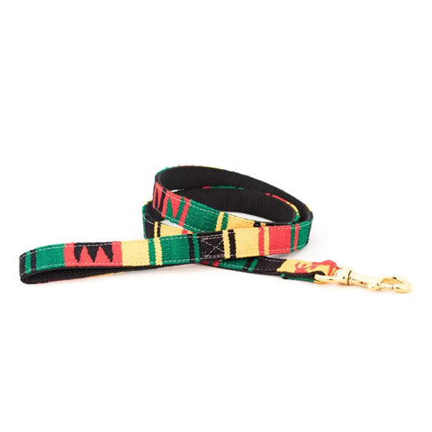 Durable Patterned Dog Leash 6 Feet – Stylish Pet Leash with Brass Clip | Made in USA Auburn Leathercrafters  item