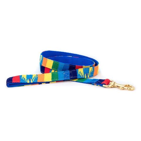 Durable Patterned Dog Leash 6 Feet – Stylish Pet Leash with Brass Clip | Made in USA Auburn Leathercrafters  item