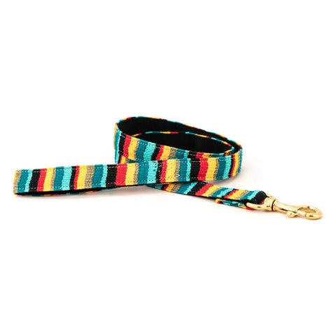 Durable Patterned Dog Leash 6 Feet – Stylish Pet Leash with Brass Clip | Made in USA Auburn Leathercrafters  item