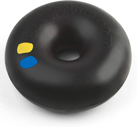 Extra Large Durable Dog Chew Ring – Heavy Duty Rubber Toy for 100+ Pound Dogs | Made in USA Goughnuts 
