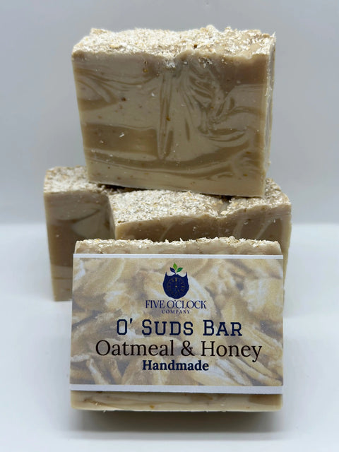 Five O’ Clock Co Handmade O’ Suds Bar – Natural Patchouli Herb Soap | Made in USA Five O' Clock Co. 