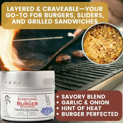 Gourmet Taste of America Seasoning Gift Set – 6 Small-Batch Spices 4oz Tins | Made in USA – Premium Flavor Collection Gustus Vitae  Collections & Gift Sets