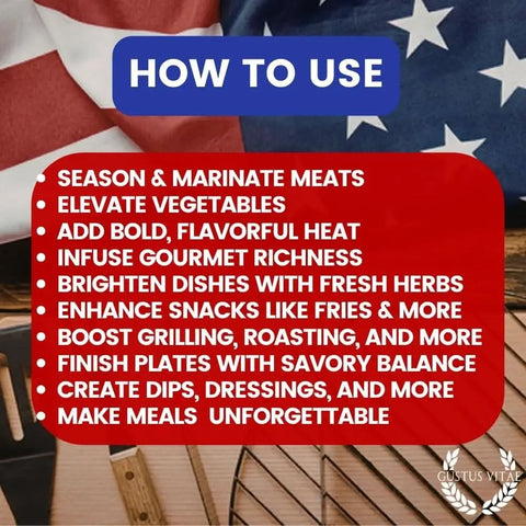 Gourmet Taste of America Seasoning Gift Set – 6 Small-Batch Spices 4oz Tins | Made in USA – Premium Flavor Collection Gustus Vitae  Collections & Gift Sets