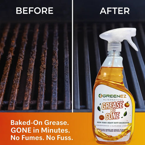 GreenEZ Grease Be Gone – Non-Toxic Degreaser Spray | Made in USA GreenEZ® 