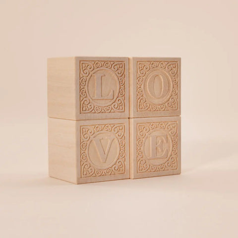 Handcrafted Educational Wooden Alphabet Blocks for Toddlers – Sustainable Basswood – Uncle Goose | Made in USA Uncle Goose  Classic Goose