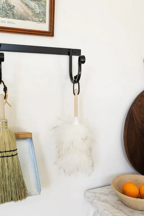Handcrafted Lambswool Duster 18 Inch – Natural Dust and Pet Hair Cleaner | Made in USA Millstream Home  Homegoods