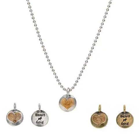 Heart of Gold - Hearts of Gold Necklace Whitney Howard Designs  Hearts of Gold