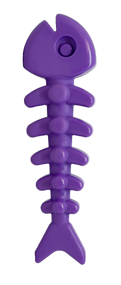 SodaPup Fish Bone Durable Nylon Dog Chew Toy – Tough Power Chewer Toy | Made in USA SodaPup  Nylon Dog Toys