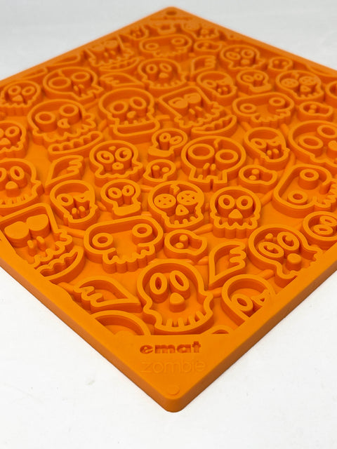 SodaPup Zombie Design Enrichment Lick Mat – Food Safe Pet Feeder | Made in USA SodaPup  EMAT