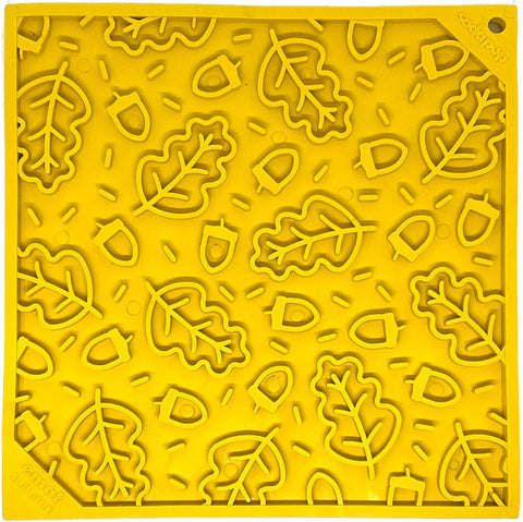SodaPup Autumn Design Enrichment Lick Mat – Durable Pet Feeding Mat | Made in USA SodaPup  EMAT